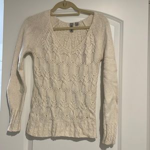 Caslon Ivory Sweater GUC